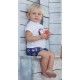 Miranda Verano Bañador Boxer bebé niño Marinero Anclas