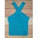 Foque Summer Girl Top Turquoise