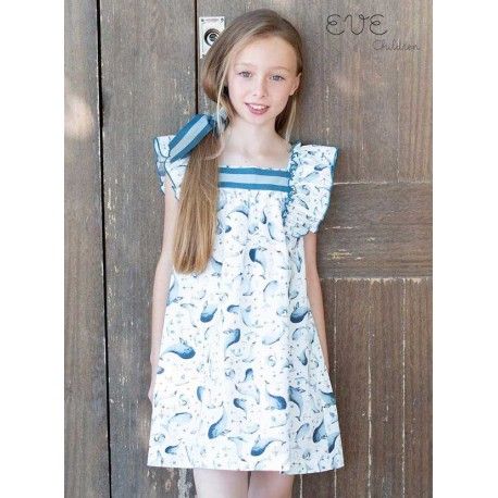 Eve Children Verano Vestido niña Dolphi
