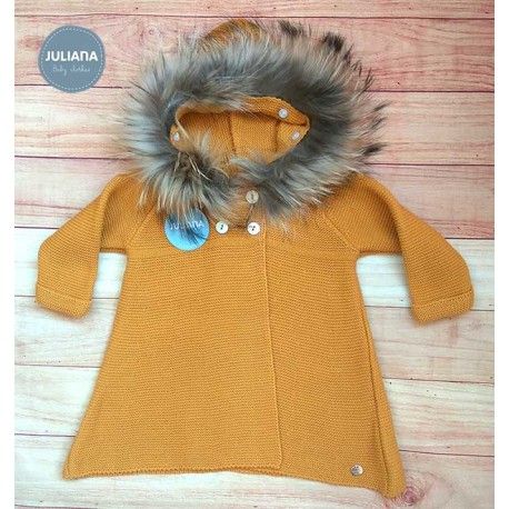 Juliana Winter Baby Girl Coat Golden