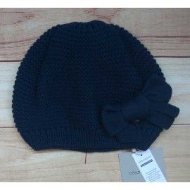 Cesar Blanco Winter Girl Hat Navy
