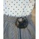 Coco Acqua Winter Baby Girl Dress Stars and Squares