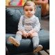 José Varón Winter Baby Boy Stripes