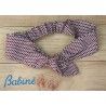 Babiné Winter Girl Headband Wine Spots