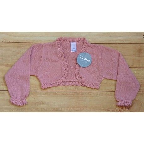 Juliana Winter Baby Girl Jacket Dark Pink