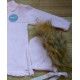 Juliana Winter Baby Girl Coat Pink with Bonnet