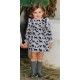 Cocote Invierno Vestido bebé niña Perritos